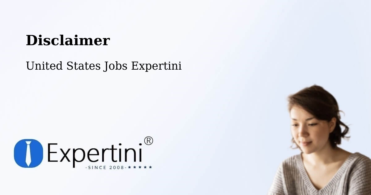 Disclaimer – Enumclaw - United States Jobs Expertini