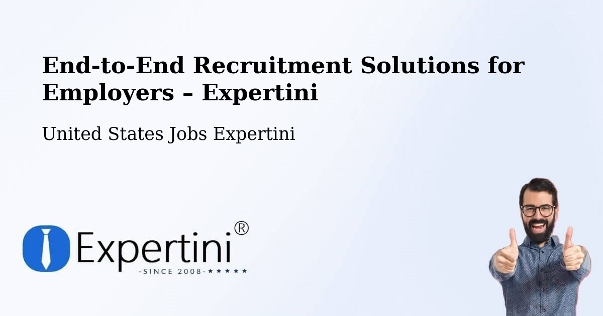 Recruitment Solutions for Employers – Enumclaw - Enumclaw, United States Jobs Expertini