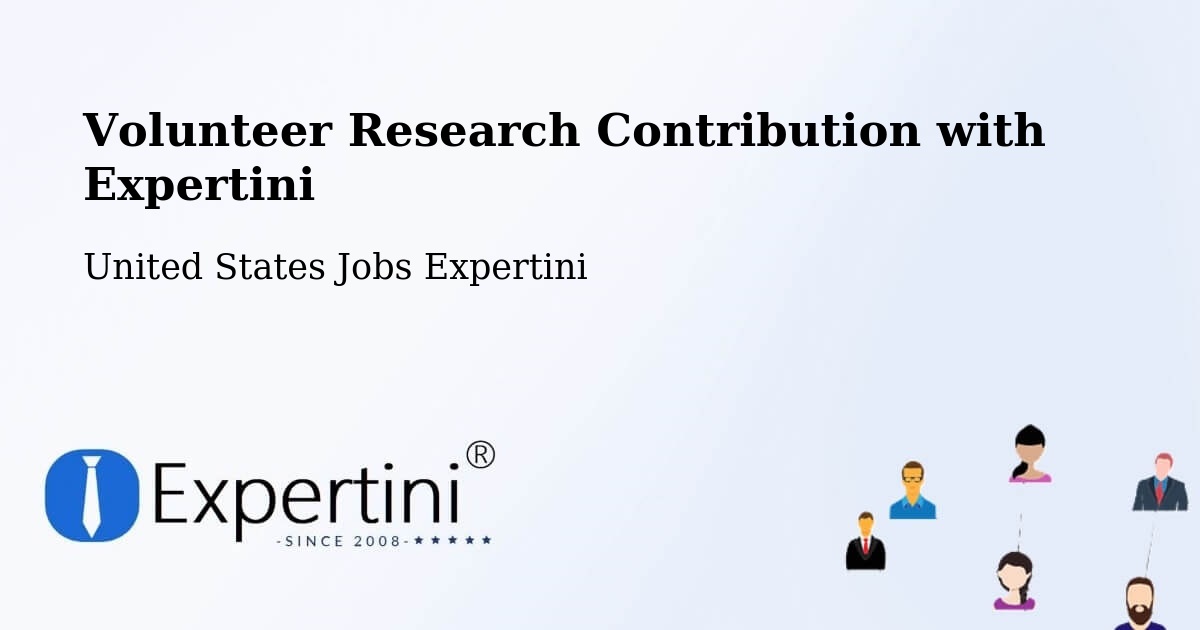 Volunteer Research Contribution Program – Enumclaw - United States Jobs Expertini